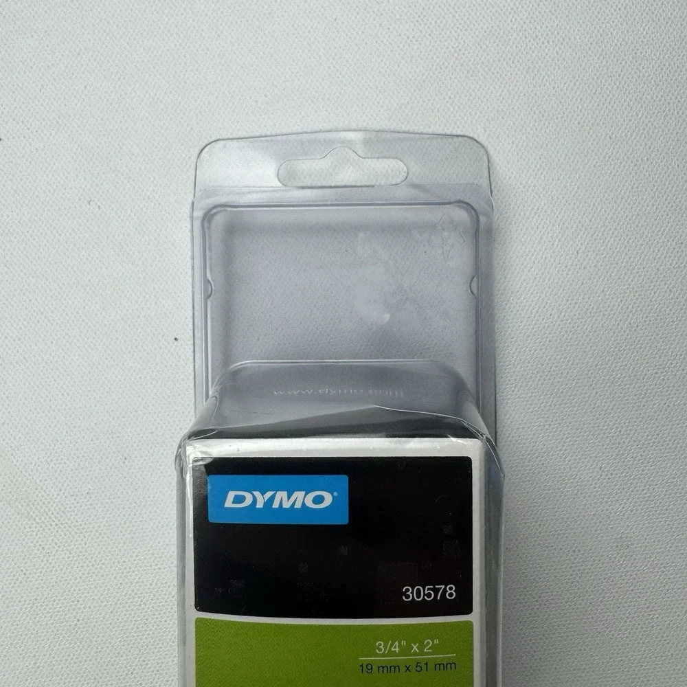 Dymo Return Address Labels Roll White 3/4